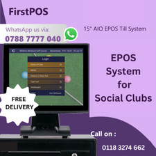 15" All in One POS EPOS Cash