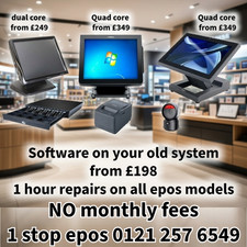 No monthly fees POS EPOS Cash